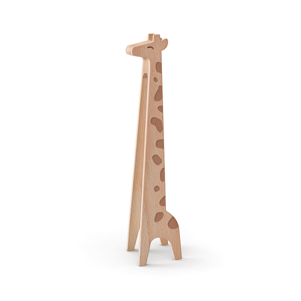 OTOTO Jerry: Giraffen-Zange für Toast und Snacks