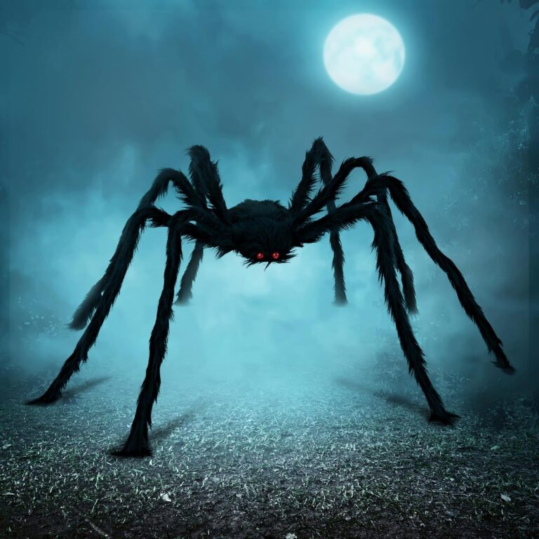 JOYIN 1,52 Meter Haarige Spinne: Deine XXL Halloween-Deko