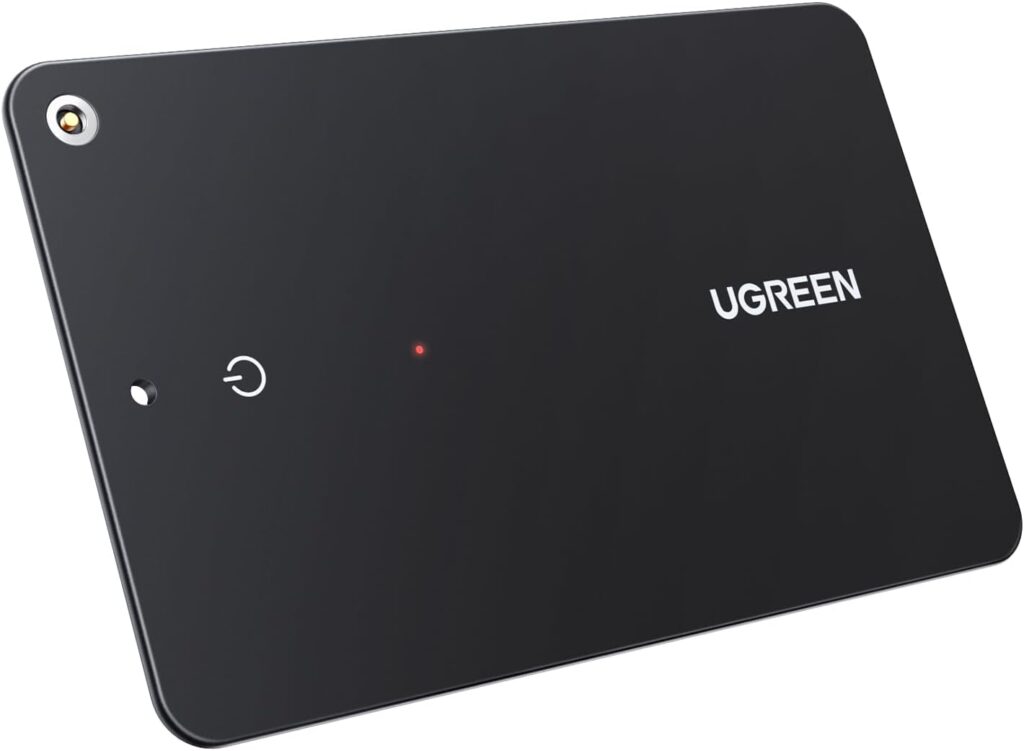 UGREEN FineTrack Slim Tracker Karte kompatibel mit Apple Find My (nur iOS)